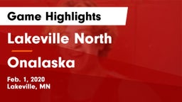 Lakeville North  vs Onalaska  Game Highlights - Feb. 1, 2020