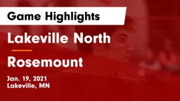 Lakeville North  vs Rosemount  Game Highlights - Jan. 19, 2021