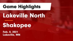 Lakeville North  vs Shakopee  Game Highlights - Feb. 8, 2021