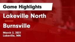 Lakeville North  vs Burnsville  Game Highlights - March 2, 2021