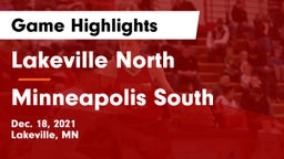 Lakeville North  vs Minneapolis South  Game Highlights - Dec. 18, 2021