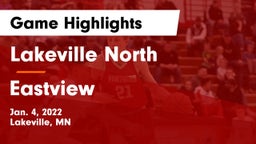 Lakeville North  vs Eastview  Game Highlights - Jan. 4, 2022