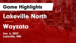 Lakeville North  vs Wayzata  Game Highlights - Jan. 6, 2022