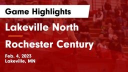 Lakeville North  vs Rochester Century  Game Highlights - Feb. 4, 2023