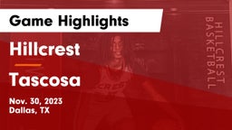 Hillcrest  vs Tascosa  Game Highlights - Nov. 30, 2023