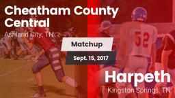 Matchup: Cheatham County vs. Harpeth  2017