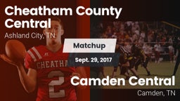 Matchup: Cheatham County vs. Camden Central  2017