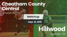 Matchup: Cheatham County vs. Hillwood  2018