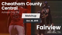 Matchup: Cheatham County vs. Fairview  2018