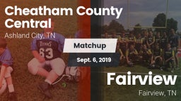 Matchup: Cheatham County vs. Fairview  2019