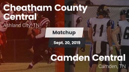 Matchup: Cheatham County vs. Camden Central  2019