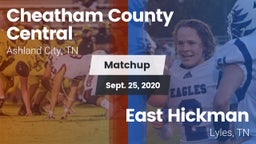 Matchup: Cheatham County vs. East Hickman  2020