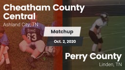 Matchup: Cheatham County vs. Perry County  2020