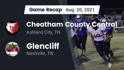 Recap: Cheatham County Central  vs. Glencliff  2021