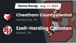 Recap: Cheatham County Central  vs. Ezell-Harding Christian  2023