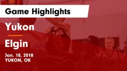 Yukon  vs Elgin  Game Highlights - Jan. 18, 2018