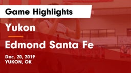 Yukon  vs Edmond Santa Fe Game Highlights - Dec. 20, 2019