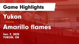 Yukon  vs Amarillo flames Game Highlights - Jan. 9, 2020