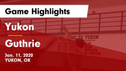 Yukon  vs Guthrie  Game Highlights - Jan. 11, 2020