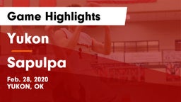 Yukon  vs Sapulpa  Game Highlights - Feb. 28, 2020