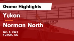 Yukon  vs Norman North  Game Highlights - Jan. 5, 2021