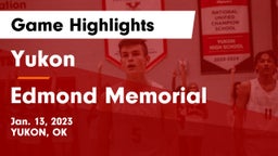 Yukon  vs Edmond Memorial  Game Highlights - Jan. 13, 2023