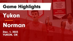 Yukon  vs Norman  Game Highlights - Dec. 1, 2023