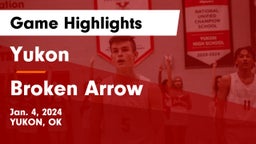 Yukon  vs Broken Arrow  Game Highlights - Jan. 4, 2024