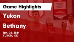 Yukon  vs Bethany  Game Highlights - Jan. 20, 2024