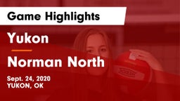 Yukon  vs Norman North Game Highlights - Sept. 24, 2020