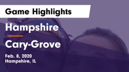 Hampshire  vs Cary-Grove  Game Highlights - Feb. 8, 2020