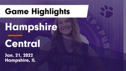Hampshire  vs Central  Game Highlights - Jan. 21, 2022