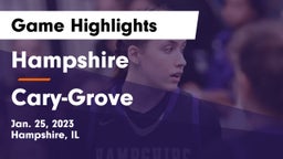 Hampshire  vs Cary-Grove  Game Highlights - Jan. 25, 2023