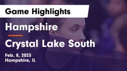 Hampshire  vs Crystal Lake South  Game Highlights - Feb. 8, 2023