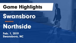 Swansboro  vs Northside  Game Highlights - Feb. 1, 2019