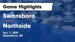 Swansboro  vs Northside  Game Highlights - Jan. 7, 2020