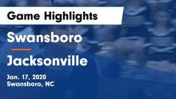 Swansboro  vs Jacksonville Game Highlights - Jan. 17, 2020