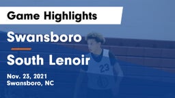 Swansboro  vs South Lenoir  Game Highlights - Nov. 23, 2021
