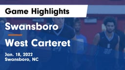 Swansboro  vs West Carteret  Game Highlights - Jan. 18, 2022