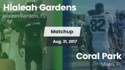 Matchup: Hialeah Gardens vs. Coral Park  2017