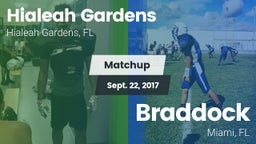 Matchup: Hialeah Gardens vs. Braddock  2017