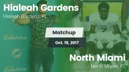 Matchup: Hialeah Gardens vs. North Miami  2017