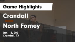 Crandall  vs North Forney  Game Highlights - Jan. 15, 2021