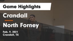 Crandall  vs North Forney  Game Highlights - Feb. 9, 2021