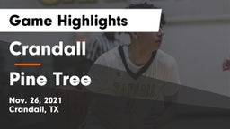 Crandall  vs Pine Tree  Game Highlights - Nov. 26, 2021