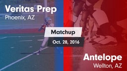 Matchup: Veritas Prep High vs. Antelope  2016
