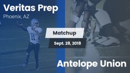 Matchup: Veritas Prep High vs. Antelope Union 2018