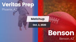 Matchup: Veritas Prep High vs. Benson  2020