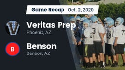 Recap: Veritas Prep  vs. Benson  2020