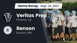 Recap: Veritas Prep  vs. Benson  2021